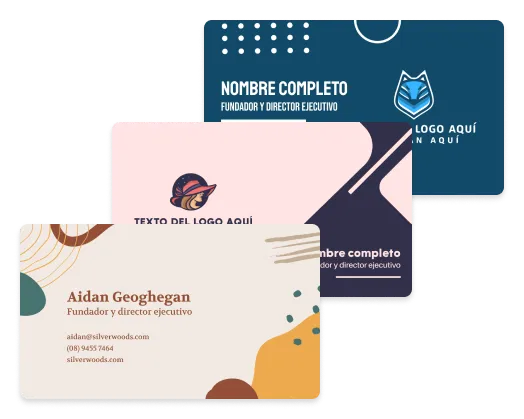 plantillas únicas de tarjetas de visita