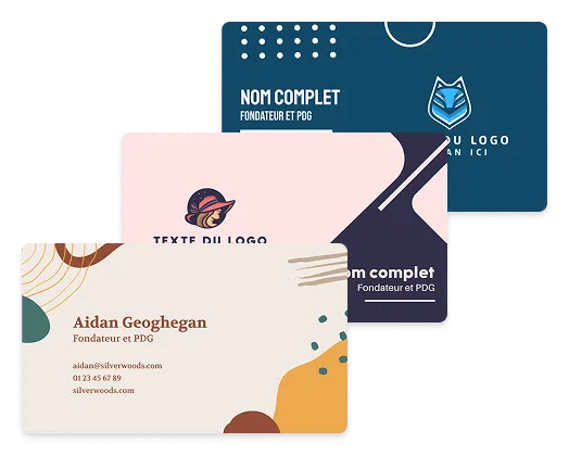 modèles de cartes professionnelles uniques