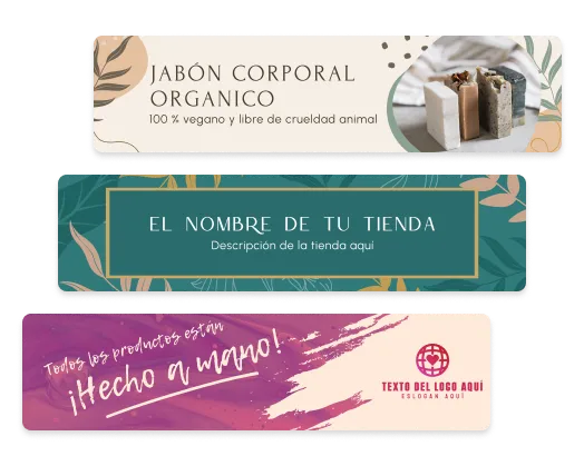 Banner de Etsy