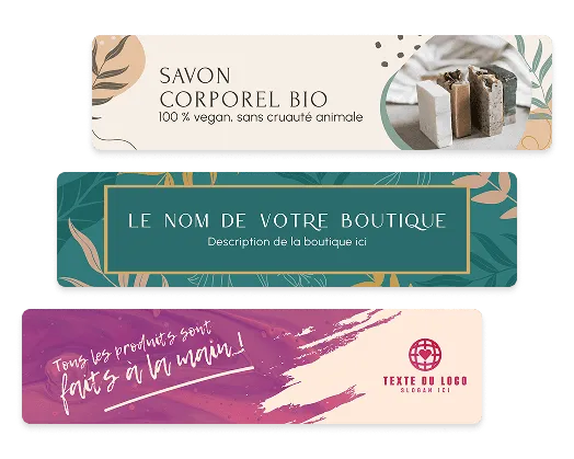 Bannière Etsy