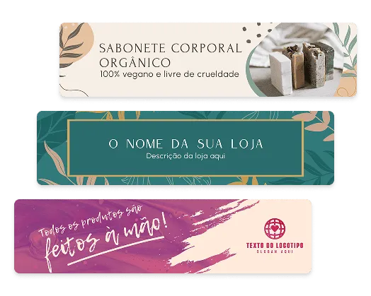 Banner do Etsy