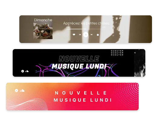 Bannière SoundCloud