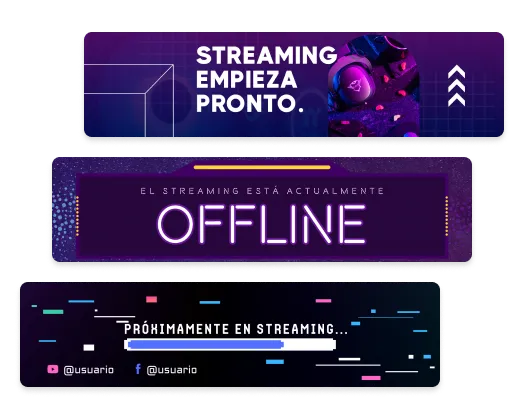 Banner de Twitch