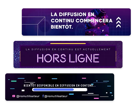 Bannière Twitch