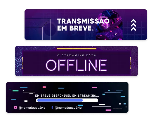 Banner do Twitch