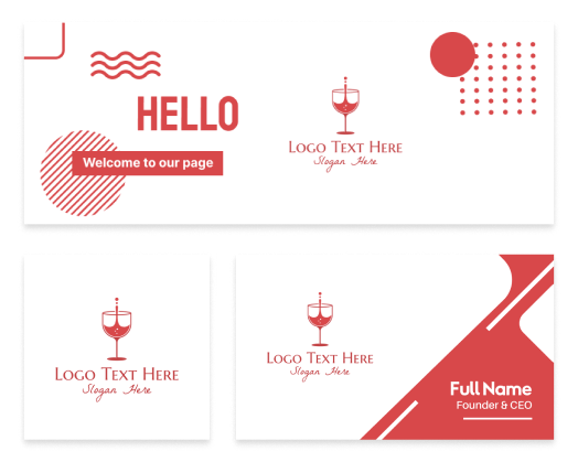 logo and business card tools