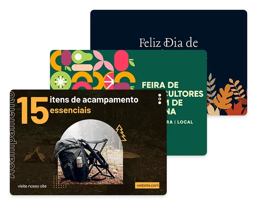 Capas de painéis do Pinterest personalizadas