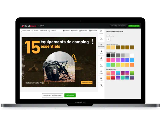Éditeur de couvertures Pinterest