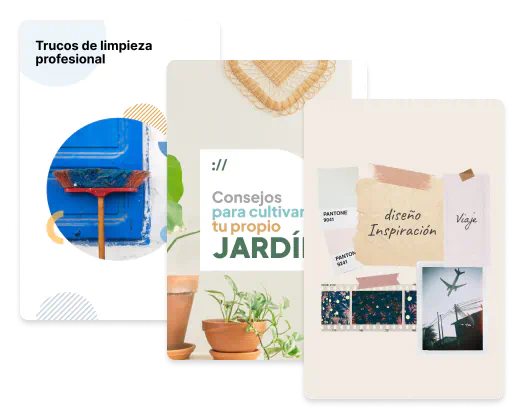 Ejemplos de pines de Pinterest