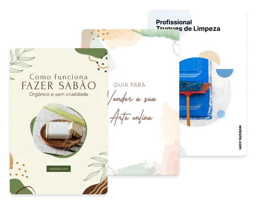 Pins do Pinterest personalizados