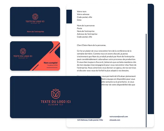outils de création de logos et de cartes de visite