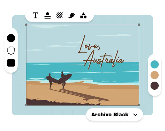 Customise your Postcard
