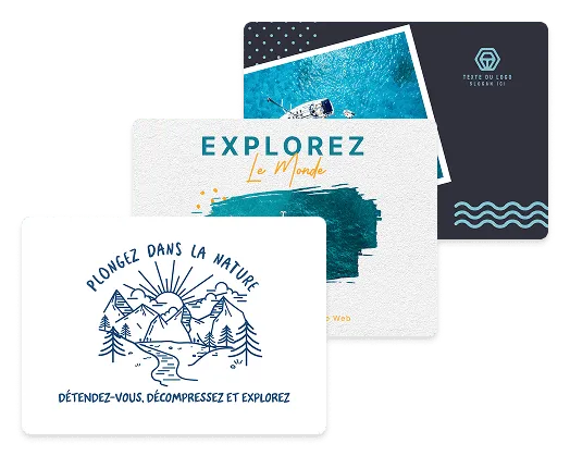 Cartes postales personnalisées