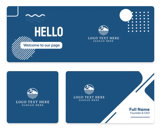 logo and business card tools