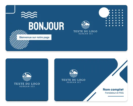 outils de création de logos et de cartes professionnelles