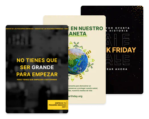 Carteles personalizados