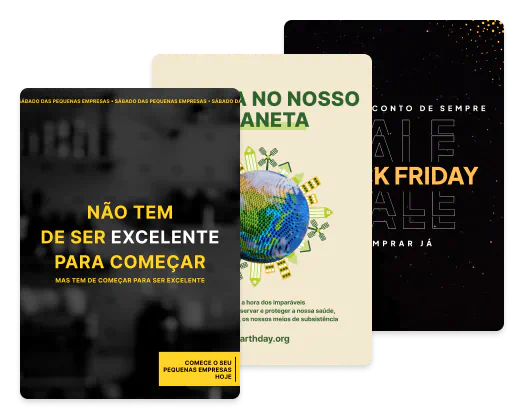 Cartazes personalizados
