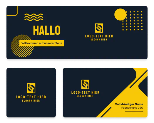 Logo- und Visitenkarten-Tools