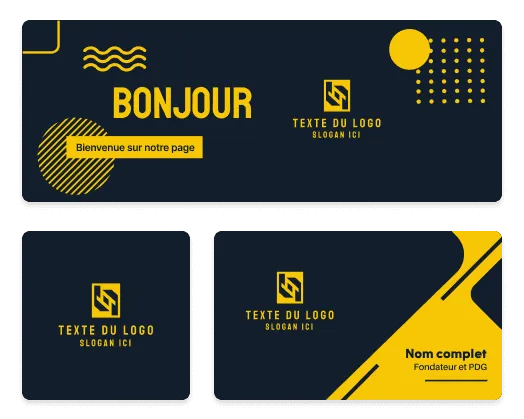 outils de création de logos et de cartes professionnelles