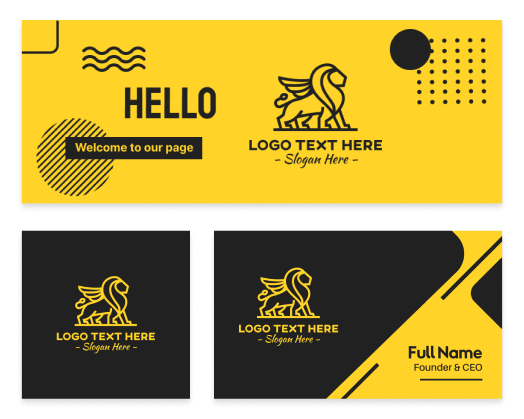 logo and business card tools