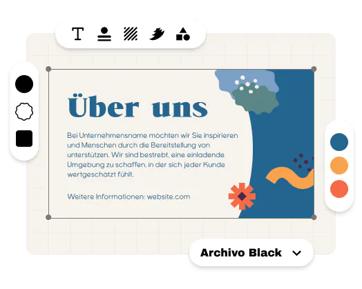 Passen Sie Ihre Präsentation an