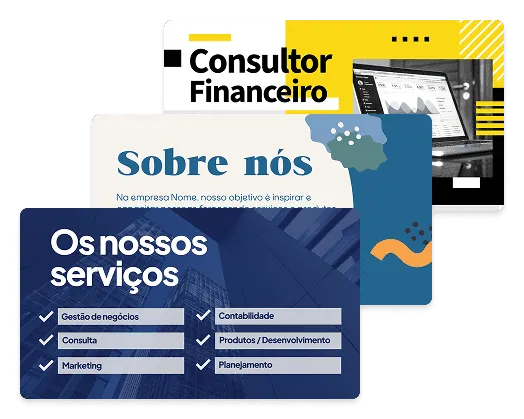 Apresentações personalizadas