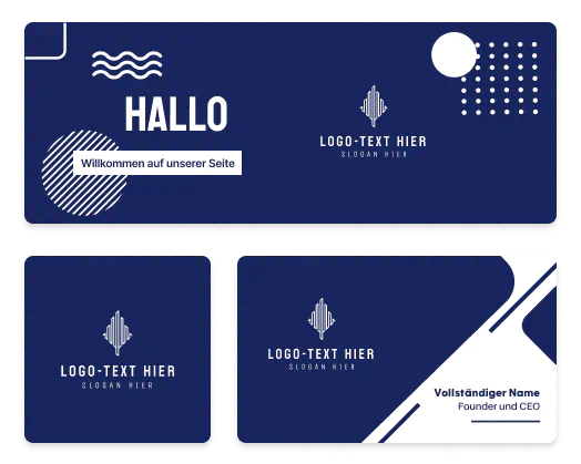 Logo- und Visitenkarten-Tools