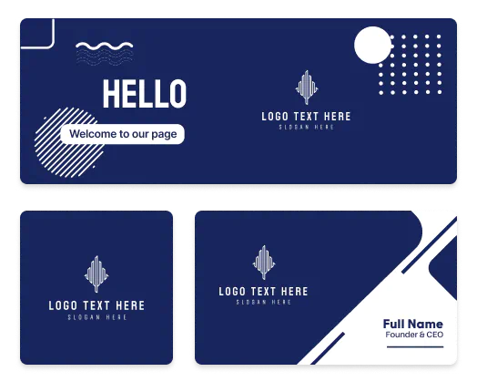 logo and business card tools