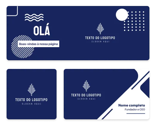 ferramentas de logotipo e cartão de visita