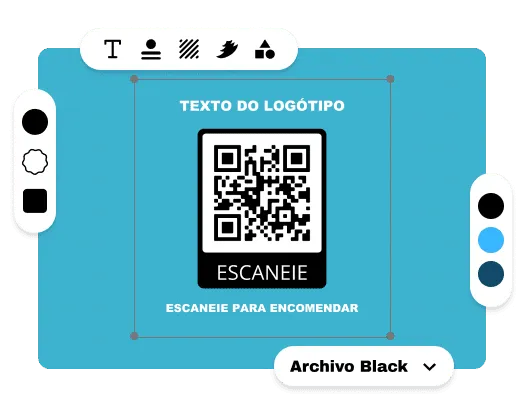 Personalize seu código QR