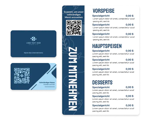 Logo- und Visitenkarten-Tools