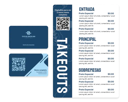 ferramentas de logótipo e cartão de visita