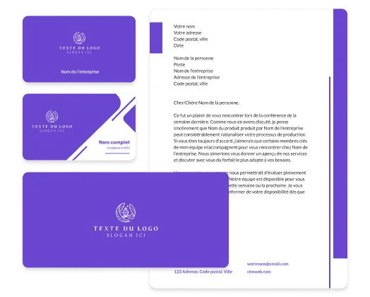 outils de création de logos et de cartes professionnelles