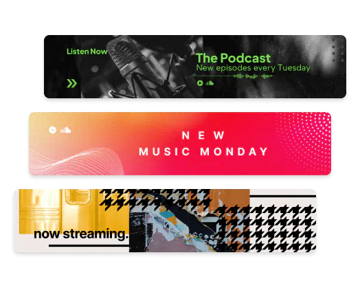 Personalised SoundCloud Banners