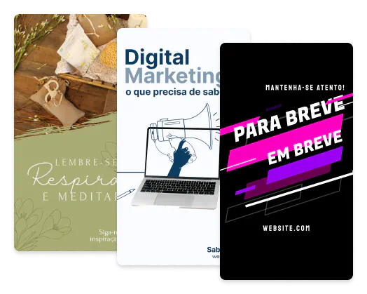 Exemplos de vídeos do TikTok