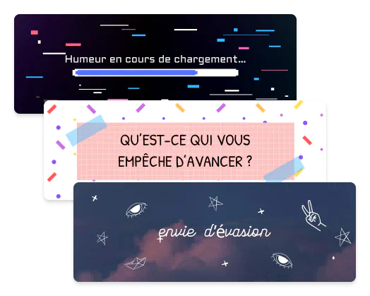 Exemples de bannières Tumblr