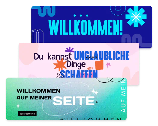 Personalisierte Tumblr-Banner