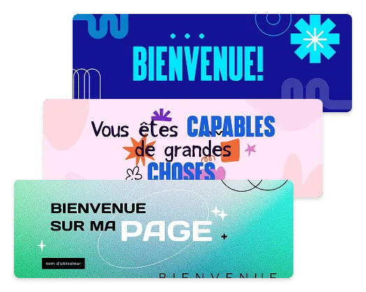 Bannières Tumblr personnalisées