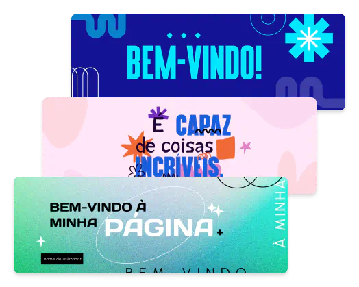Faixas do Tumblr personalizadas