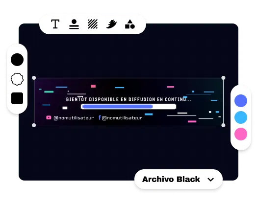 Personnalisez votre bannière Twitch