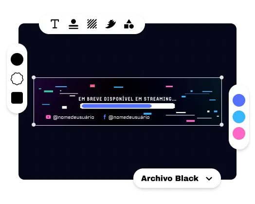 Personalize seu banner para Twitch