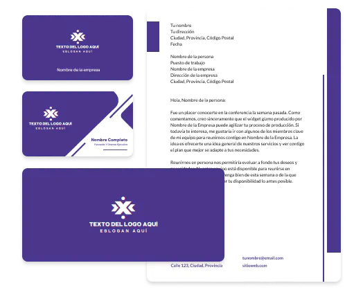 herramientas para crear logos y tarjetas de visita