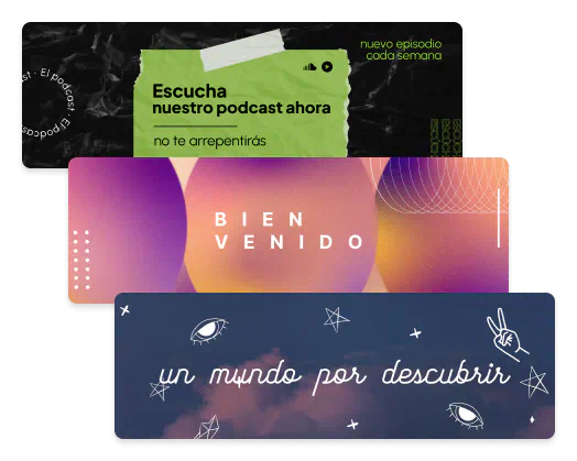 Ejemplos de encabezados de Twitter