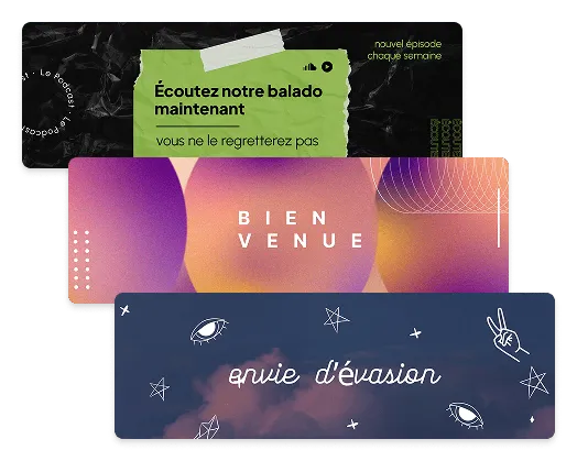 Exemples d’en-têtes Twitter