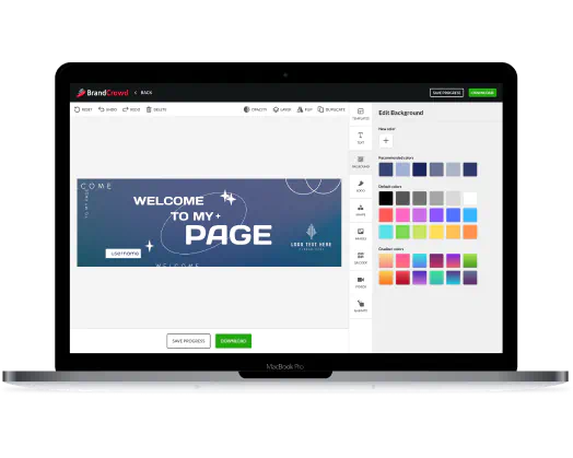 Twitter Header editor