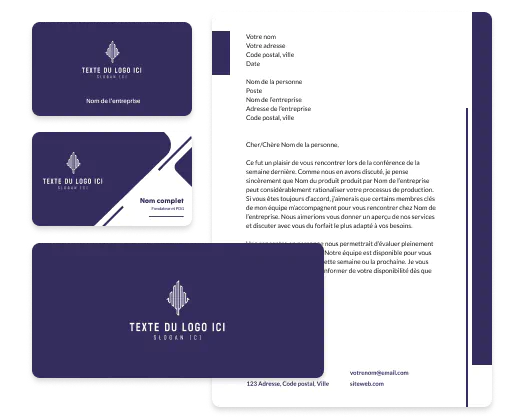 outils de création de logos et de cartes de visite