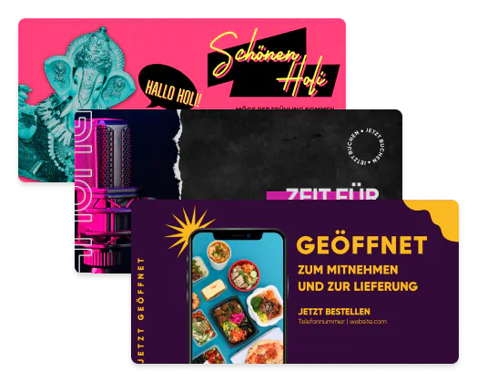 Beispiele für Twitter-Beiträge