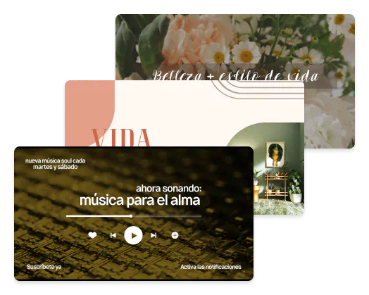 Vídeos personalizados