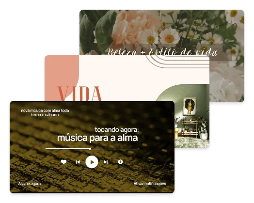 Vídeos personalizados