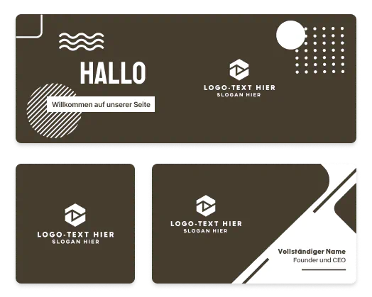 Logo- und Visitenkarten-Tools